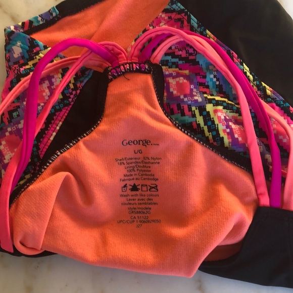 Girls' 2-Piece Tankini Swimsuit - Picture 8 of 8